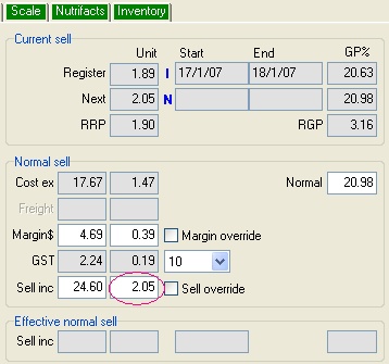 EZOFF Price Change 02