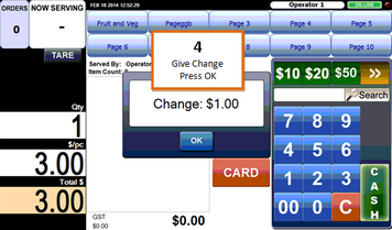 EZSCA POS Finalise Cash 03