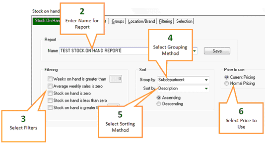 EZREP SOH Report01