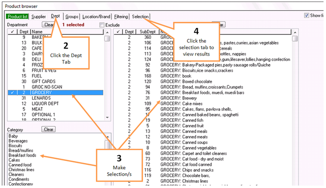 EZREP Dept Tab 01