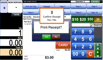 EZSCA POS Finalise Cash 02