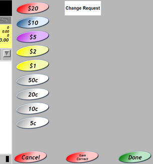 EZPOSA Change Request Screen