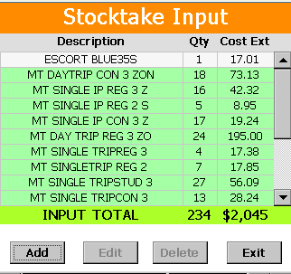 EZSTO Ezi Stocktake 05