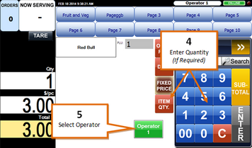 EZSCA POS Add PLU 02
