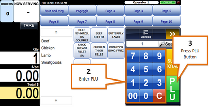 EZSCA POS Add PLU 01