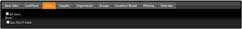 EZWEB Store Tab
