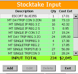 EZINV Stock Take Mobile05