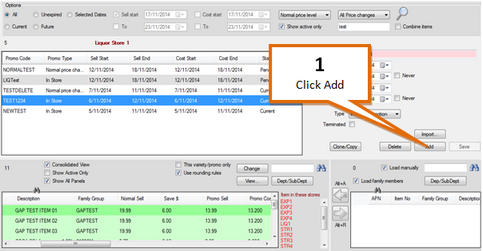 EZSPE Manual Create a Promotion 01
