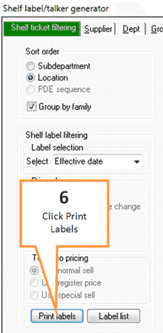 EZFAC Labels for Effective CS 04